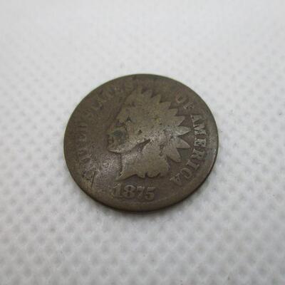 Lot 4 - 1875 Indian Head Penny