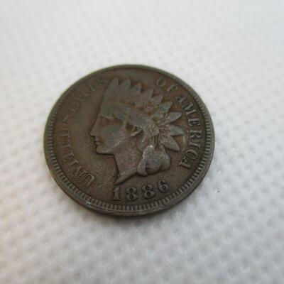 Lot 14 - 1886 Indian Head Penny