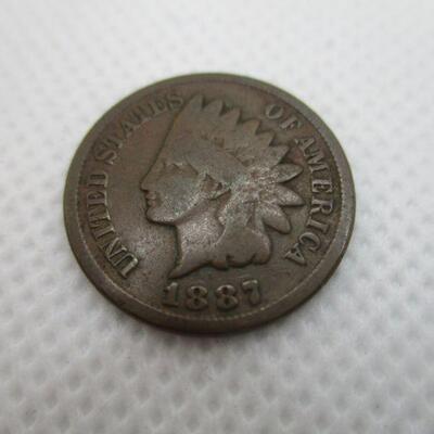 Lot 15 - 1887 Indian Head Penny