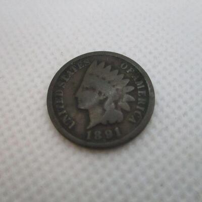 Lot 19 - 1891 Indian Head Penny