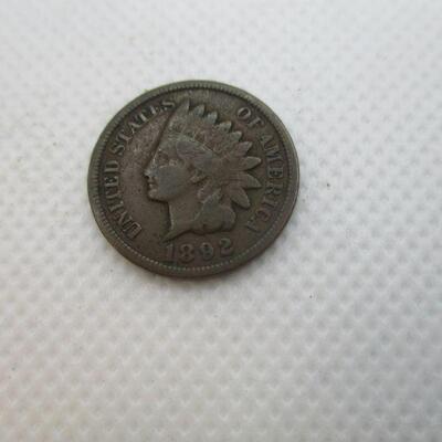 Lot 20 - 1892 Indian Head Penny