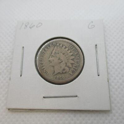 Lot 38 - 1860 Indian Head Penny