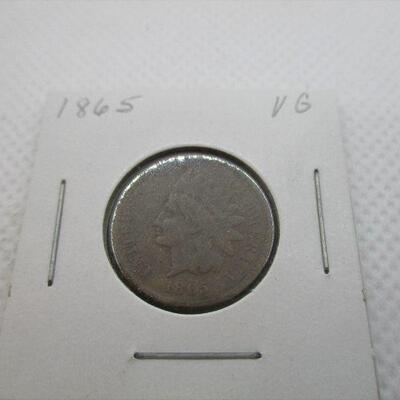 Lot 43 - 1865 Indian Head Penny
