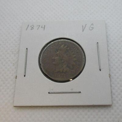Lot 46 - 1874 Indian Head Penny