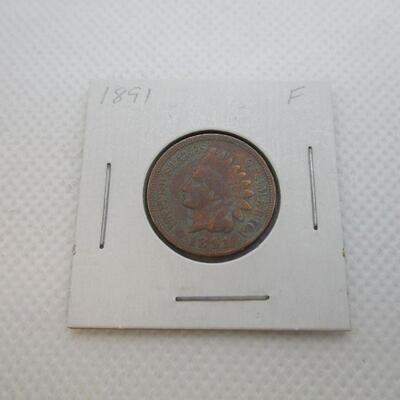 Lot 52 - 1891 Indian Head Penny