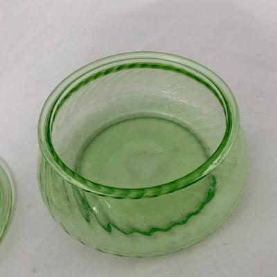 .158. VINTAGE | Imperial Glass Co. | Covered Candy | Preserve | Twisted Optic