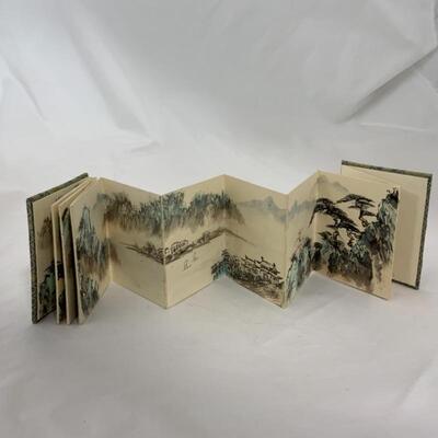 .165. Hand Painted | Panoramic Book | Brought home from China