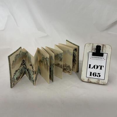 .165. Hand Painted | Panoramic Book | Brought home from China