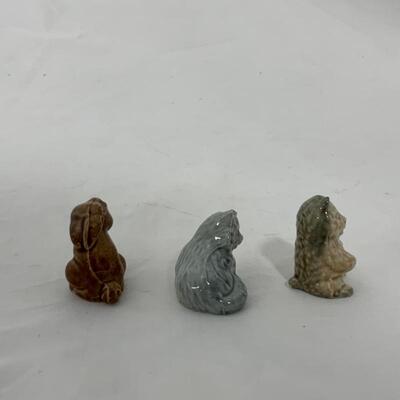 .169. VINTAGE | Wades | 3 Adorable Animals | Rabbit | Cat