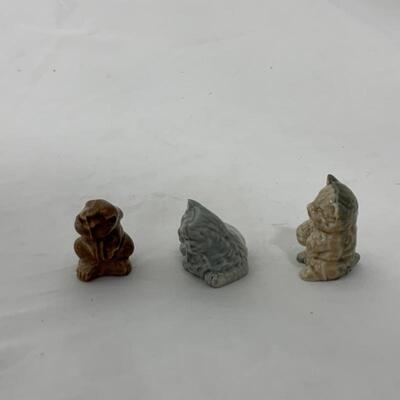 .169. VINTAGE | Wades | 3 Adorable Animals | Rabbit | Cat
