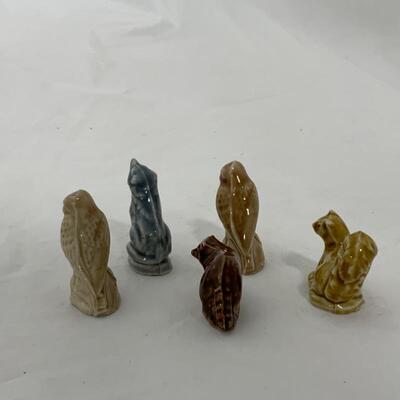 .171. VINTAGE | Wades | 5 Animals | Raccoon | Wolf