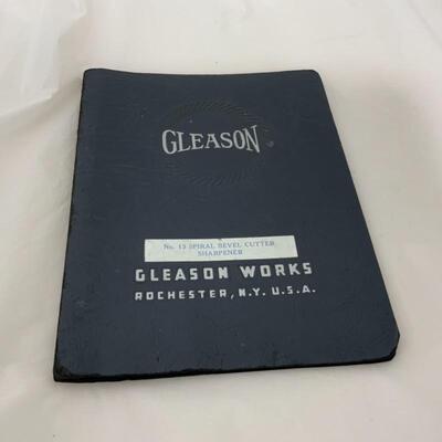 .172. VINTAGE | 3 Gleason Works Manuals | Sharpener | Generator