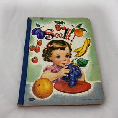 .173. VINTAGE | 1952 | See It! Chipboard Book | Racine, Wisconsin