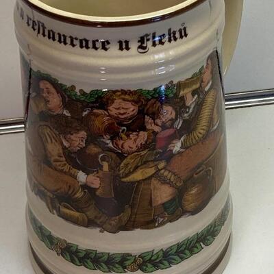 Czech Republic handpainted stein