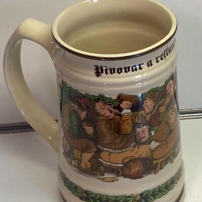 Czech Republic handpainted stein