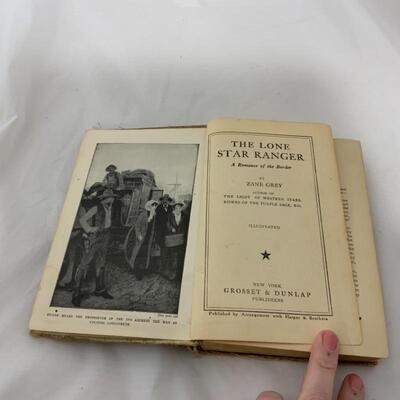 .176. ANTIQUE | 1915 | Zane Grey | The Lone Star Ranger
