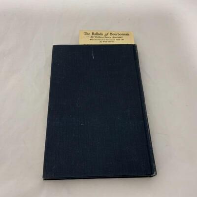 .177.  1904 | Autographed Copy | Ballads of Bourbonnais | Amsbary | Book