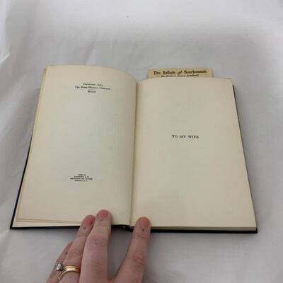 .177.  1904 | Autographed Copy | Ballads of Bourbonnais | Amsbary | Book