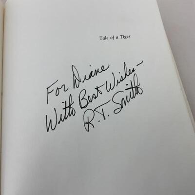 .178. Autographed Copy | Tale of a Tiger | R.T. Smith | Book