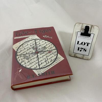 .178. Autographed Copy | Tale of a Tiger | R.T. Smith | Book