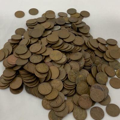 .179. COINS | 3.6 Pounds Wheat Pennies 
