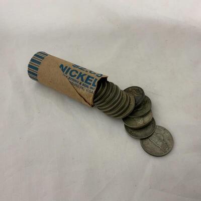 .181. COINS | 20 US Silver War Nickels | Various Dates