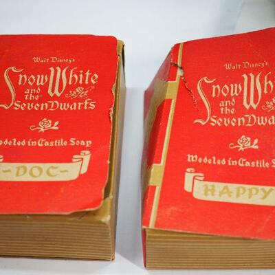Lot 84 1950s Castille Soap carvings Rabbit fur beret Punch copper art lladro address book