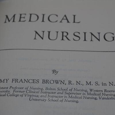 Lot 85 Vintage Nursing Books
