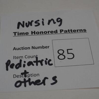 Lot 85 Vintage Nursing Books