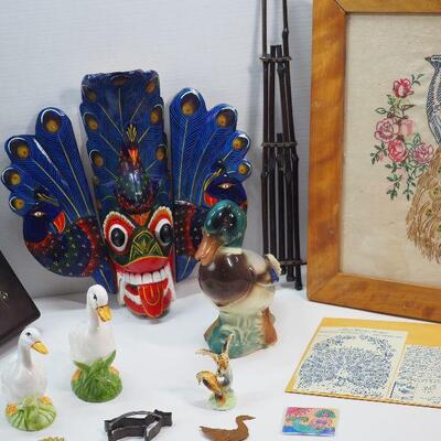 Lot 86 Peacocks and Ducks