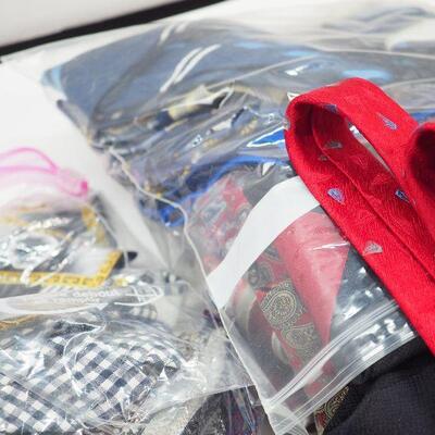 Lot 89 Ties for crafts