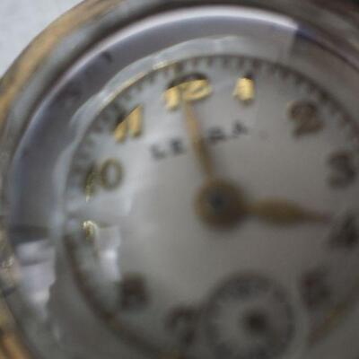 Lot 90 WW2 Trench Art , Rose Gold pendant watch, Clock crystals, parts