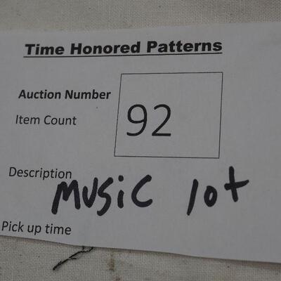 Lot 92 Sheet Music