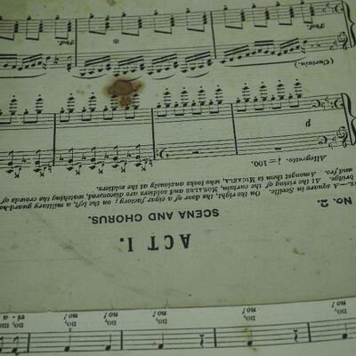 Lot 92 Sheet Music