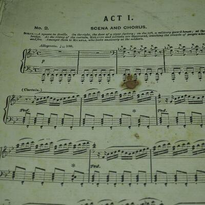 Lot 92 Sheet Music