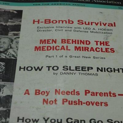 Lot 93 1950s and 60s Today's Health Magazine issues