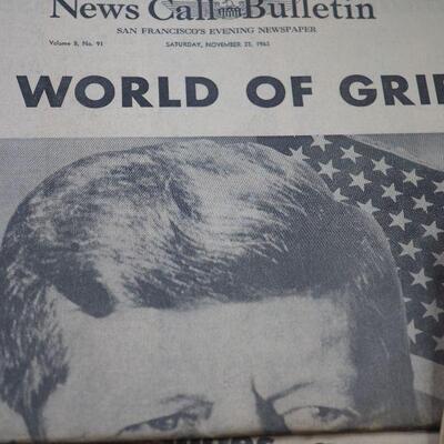 Lot 94 Newspapers from the 1960s