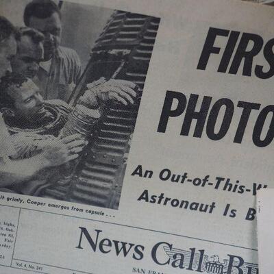 Lot 94 Newspapers from the 1960s