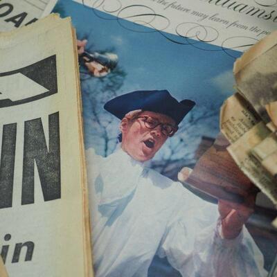 Lot 94 Newspapers from the 1960s