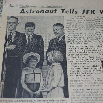 Lot 94 Newspapers from the 1960s