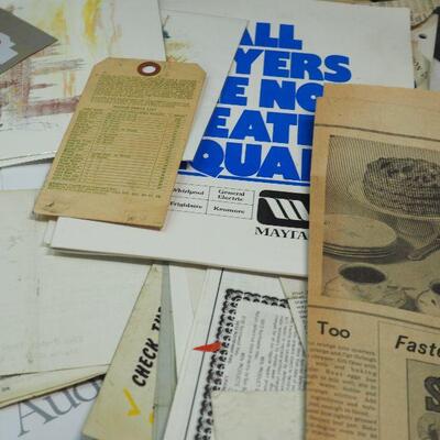 Lot 95 Paper collectibles 1928 onward