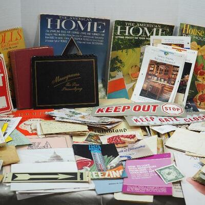 Lot 95 Paper collectibles 1928 onward