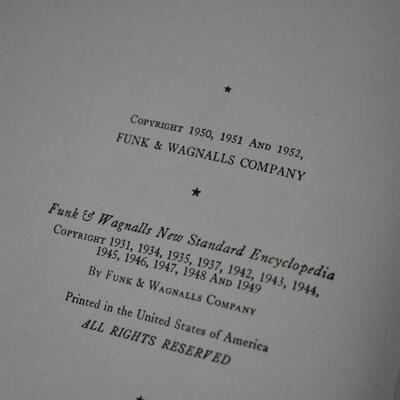 The New Funk & Wagnalls Encyclopedia, 1, 4, 6, 9, 12, 13 - 1950s