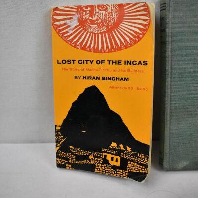 9 Books: Lost City of the Incas -to- 20th Century Typewriting