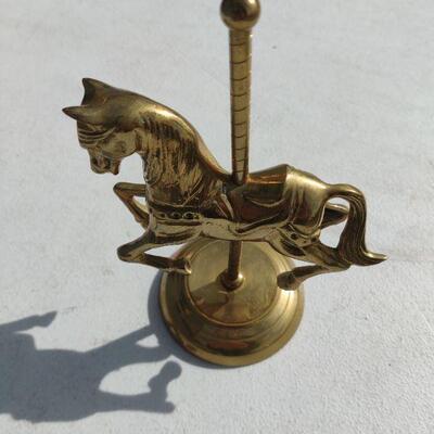 Metal horse
