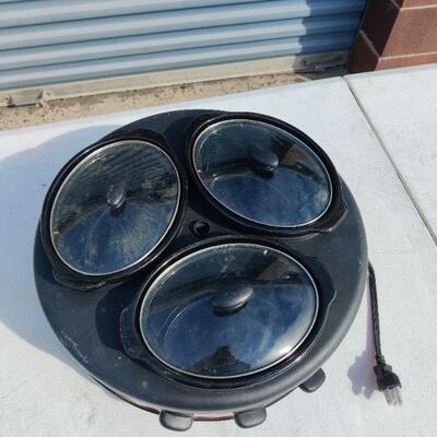 3 mini pot crockpot