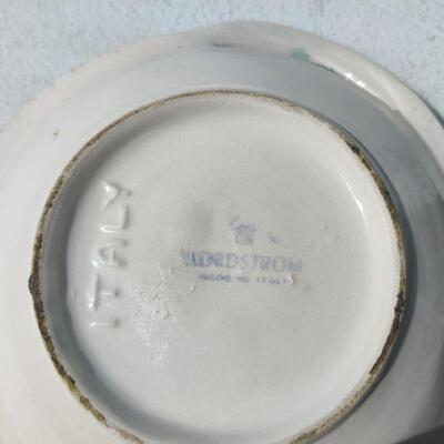 Nordstrom glass bowl and candy dish