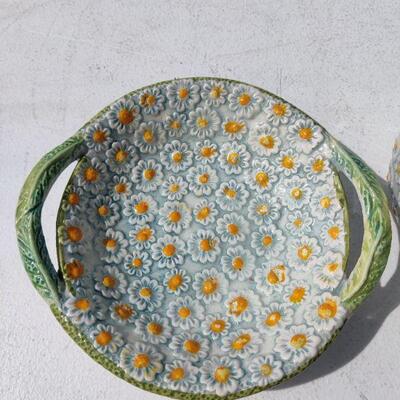 Nordstrom glass bowl and candy dish