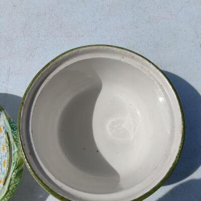 Nordstrom glass bowl and candy dish