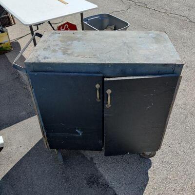 Cabinet on wheels